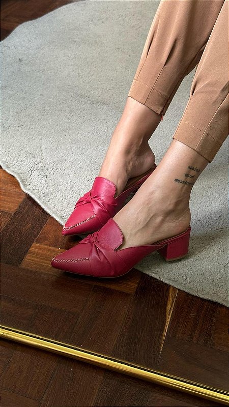 MULE MEL LAÇO VERMELHO