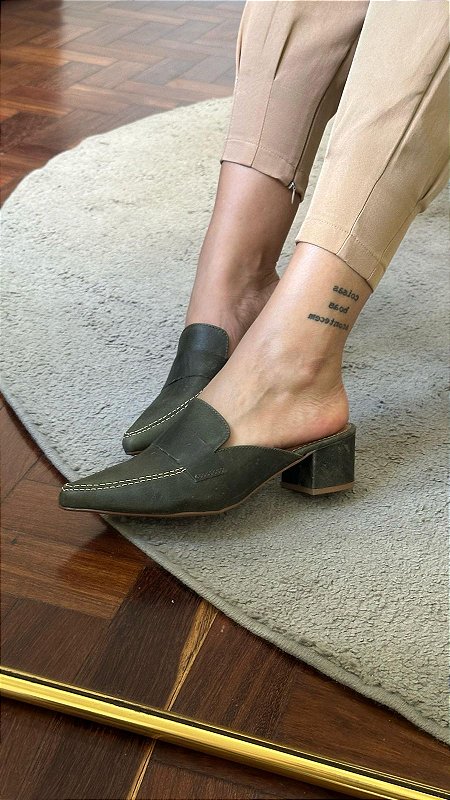 MULE VERNON VERDE OLIVA