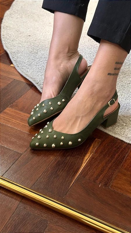 SLINGBACK ELLIOT VERDE MILITAR