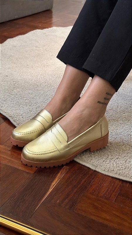 MOCASSIM THUNDER DOURADO