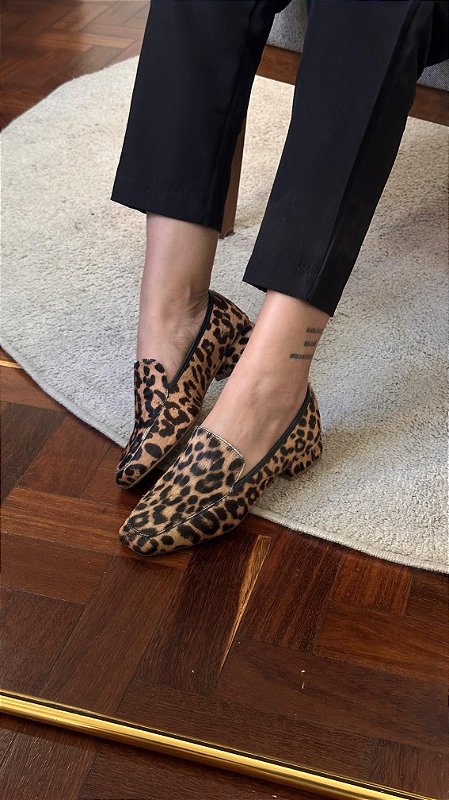 SAPATILHA WINDSOR ANIMAL PRINT ONÇA
