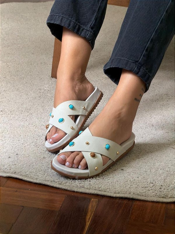 BIRKEN CHARLOTTE OFF WHITE