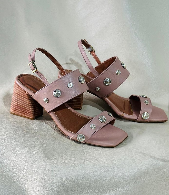 SANDÁLIA DEL CARMEN ROSE
