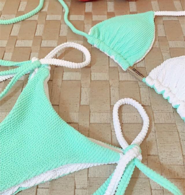 Biquini atoalhado Clearance