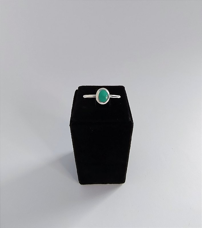 Anel Geribá em Prata 925