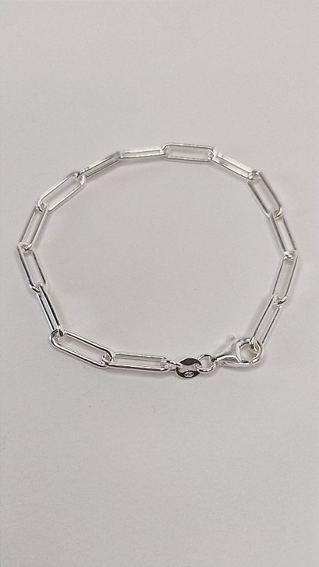 Pulseira elo Cartier em Prata 925