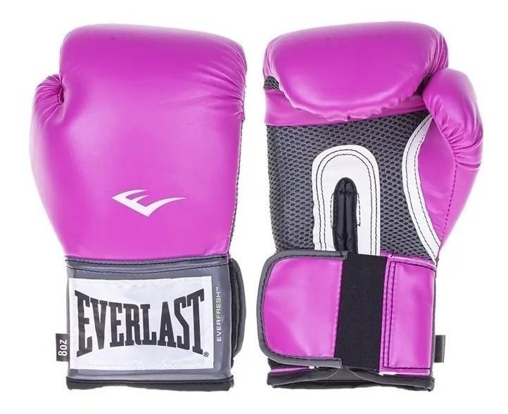 Luvas Boxe Muay Thai - Pro Style Everlast - Rosa - Everlast - no.treino