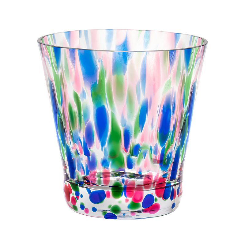 Jogo de 6 Copos de Cristal Casual Murano Color Dona Gilda Mozart