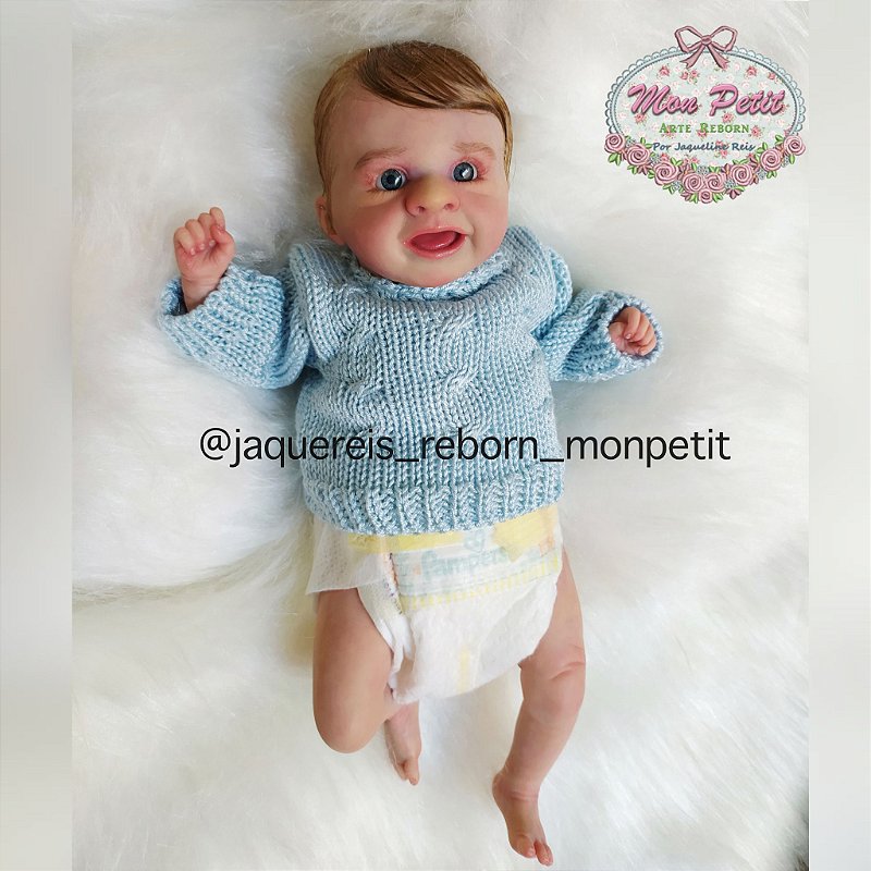 Mini bebê Reborn Théo
