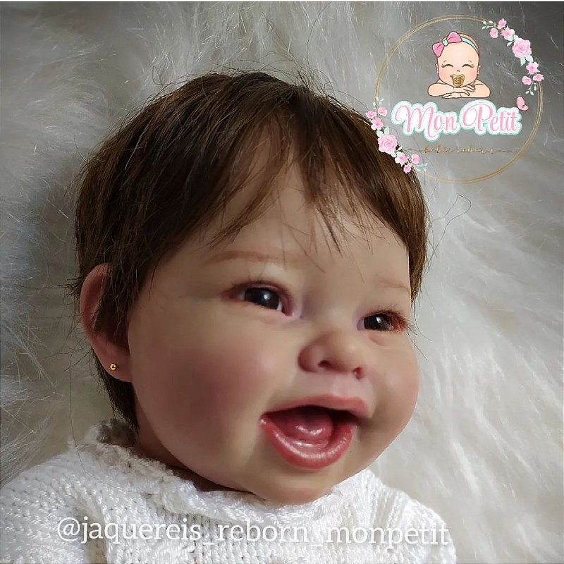Mini bebê reborn Sara