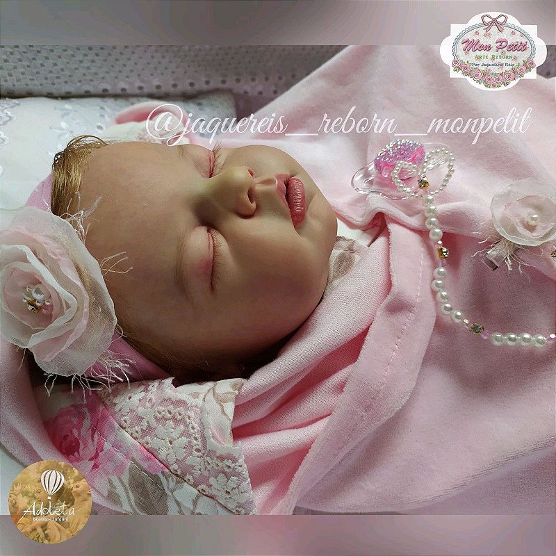 Bebê Reborn Maria Flor