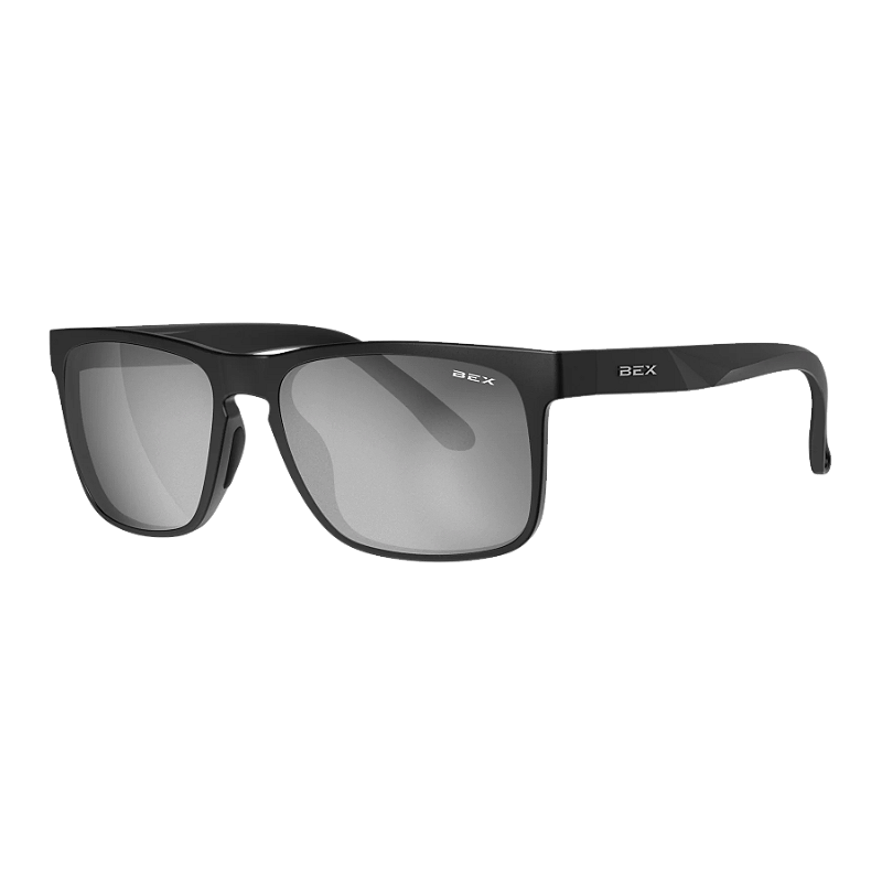 Óculos Bex Sunglasses JAEBYRD X-OTG Black / Gray / Silver - Texas