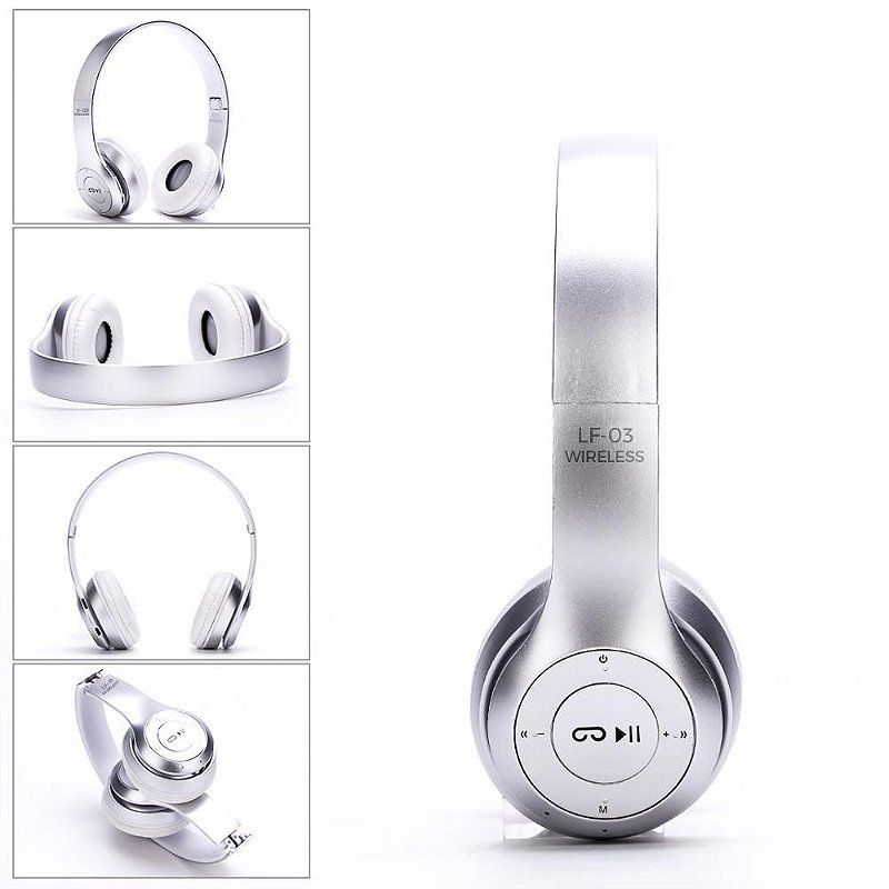 headset portátil dobrável bluetooth fone de ouvido celular