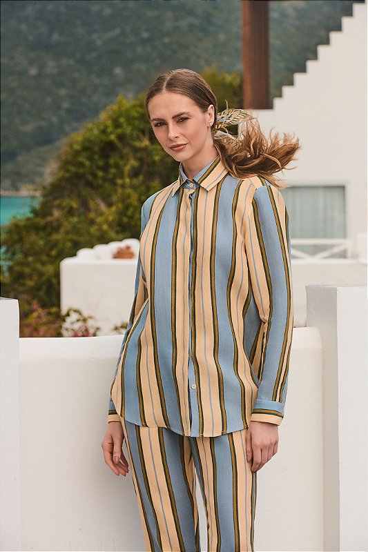 CAMISA ENVÍDIA LISTRA