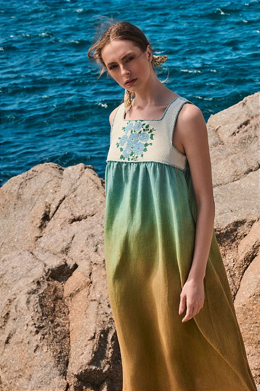 VESTIDO DALIA PONTO CRUZ