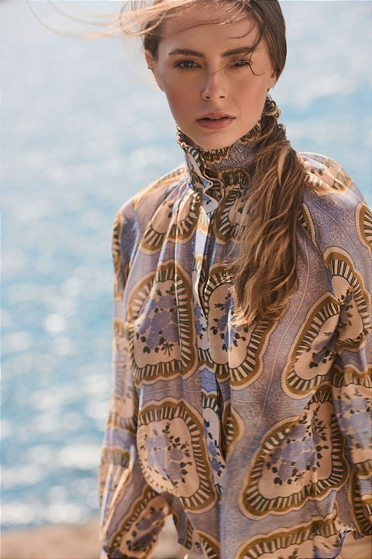 CAMISA TARA AZULEJO