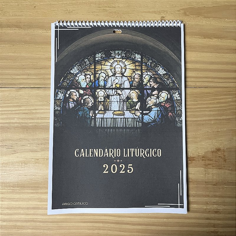 Calendário Litúrgico 2025 - (PAREDE MÉDIO)
