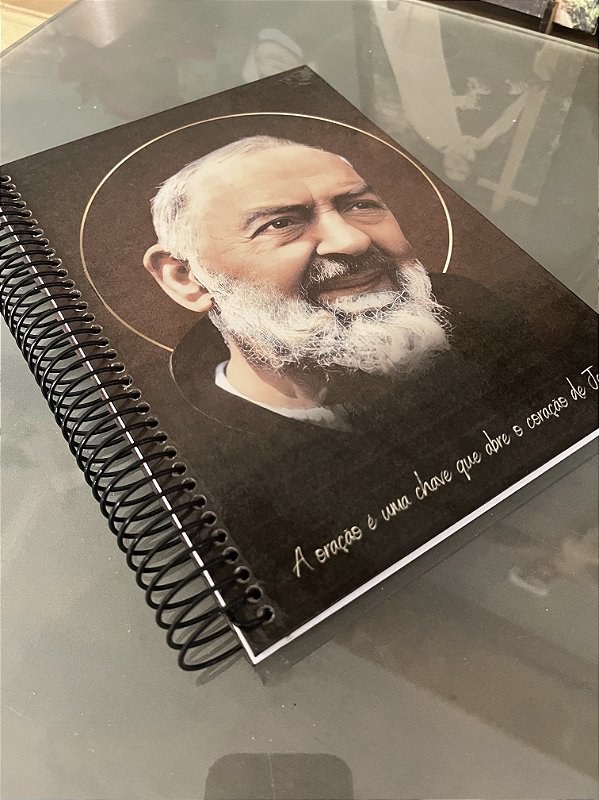 Caderno São Padre Pio - foto