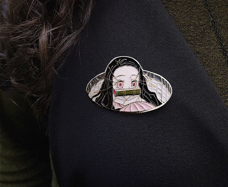 90s Nezuko hotsell Pin