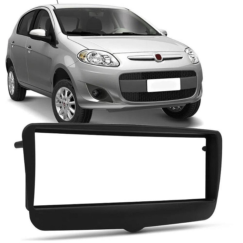 Moldura 2 Din Fiat Palio Grand Siena Attractive Essence Sporting