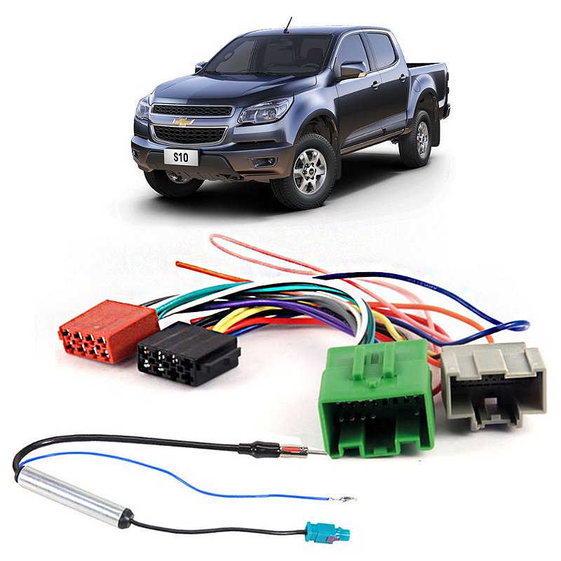 Kit Conector Chicotes Rádio Multimídia Chevrolet Onix 2021 2022