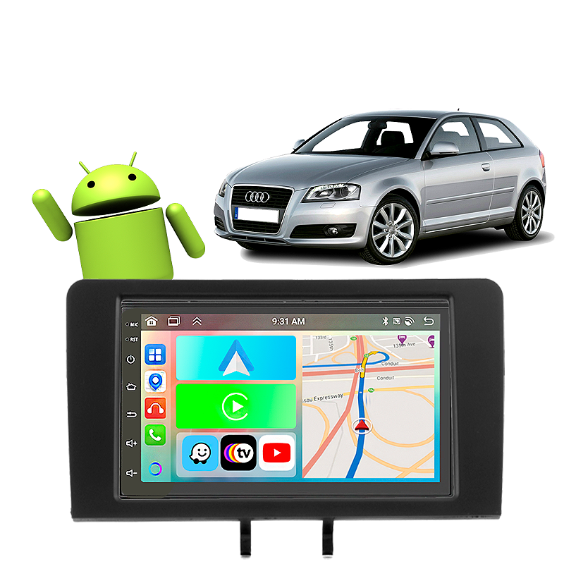 3*5様 アウディA7CarPlay Kit Central Multimídia Android Audi A3 2007-2012 - 7