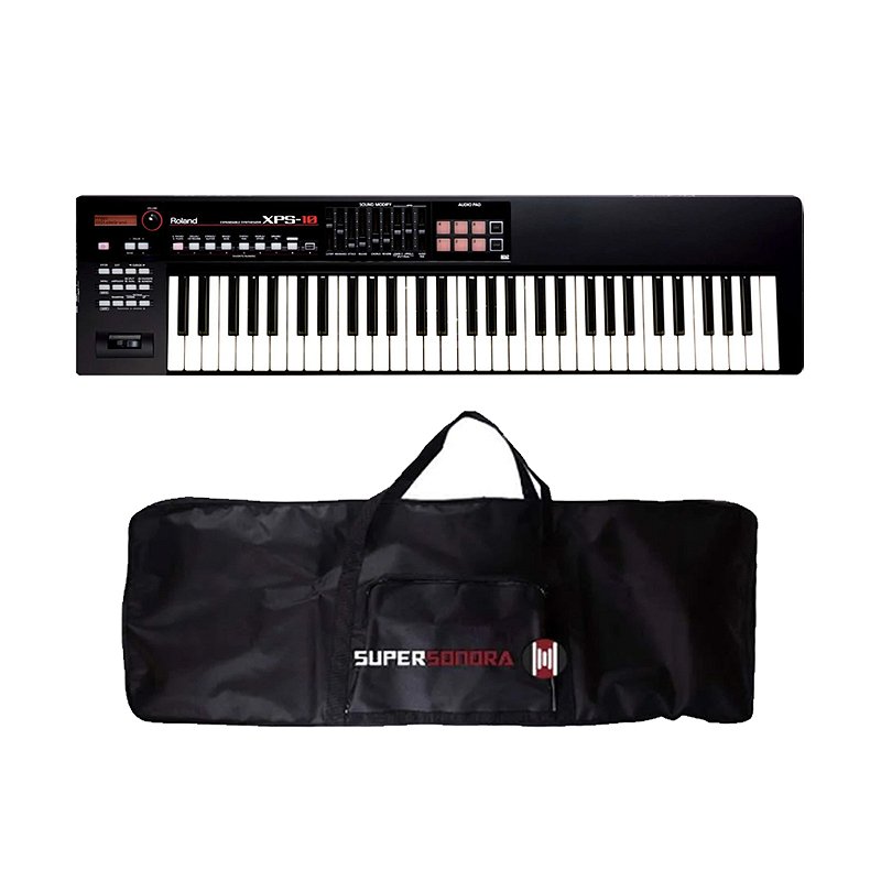 Teclado Roland XPS-10 Sintetizador 61 Teclas + Capa - Super Sonora