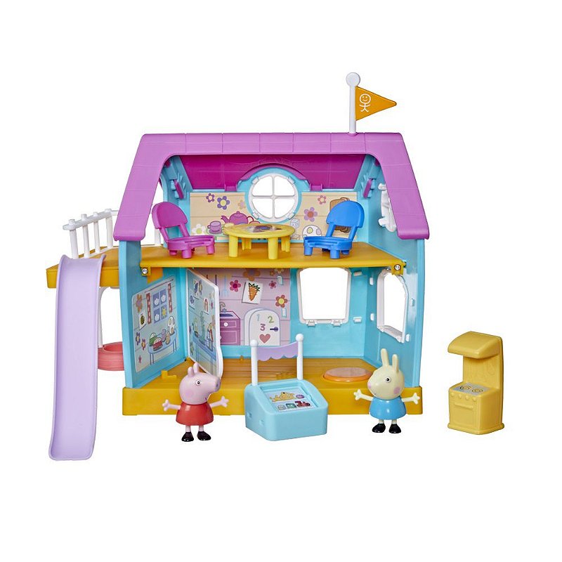 Cenário Casa Gigante da Peppa (11 Peças Inclusas): Peppa Pig