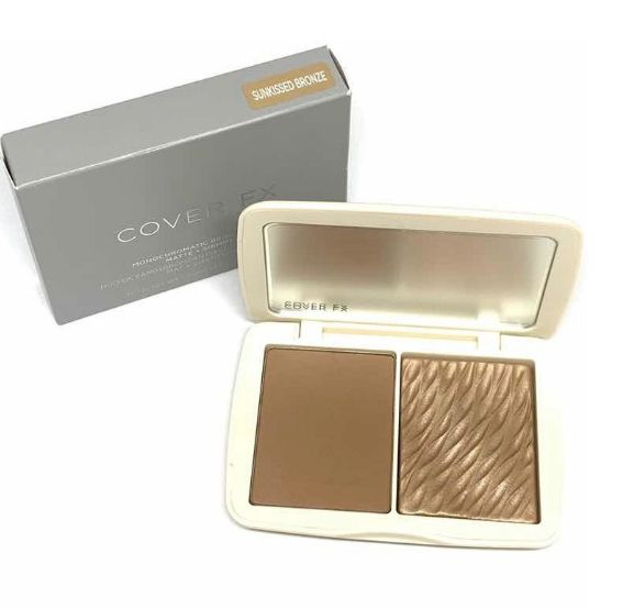 Cover FX Monochromatic Cheek Duo Bronzer Sunkissed Bronze