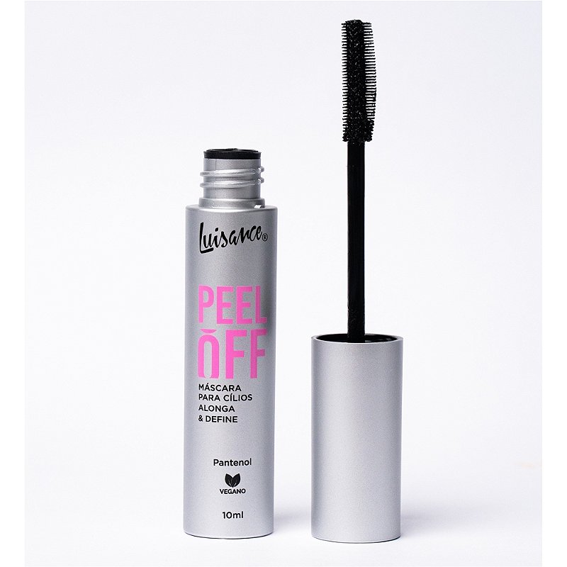 MÁSCARA PARA CÍLIOS PEEL OFF ALONGA E DEFINE L3301 LUISANCE - Belezar