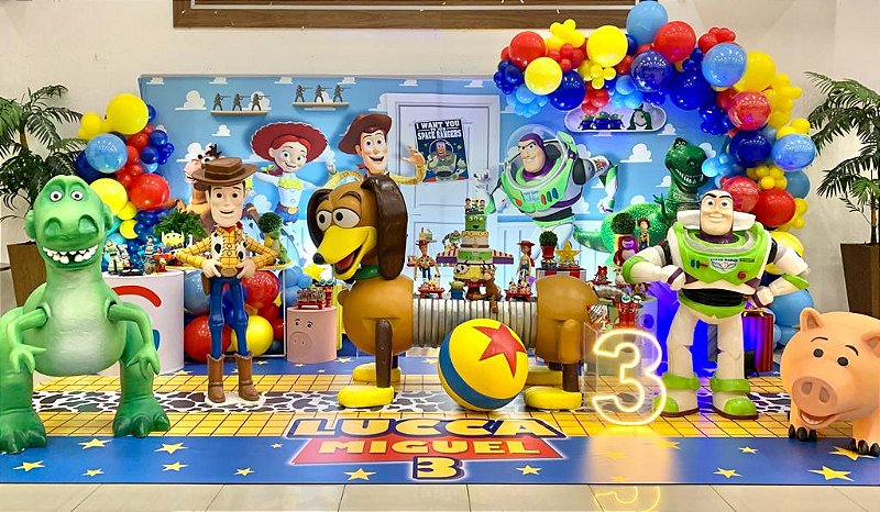 Decoração Toy Story - Geor Ateliê de Festas - Aluguel de Decoração para  Festa Infantil