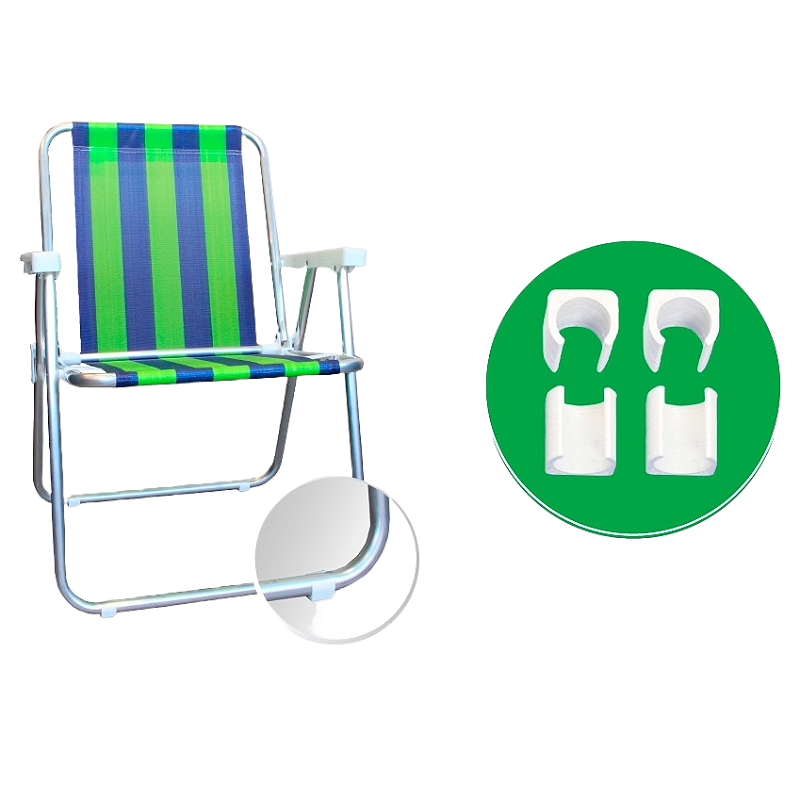 Protetor para cadeira de praia - Kit para 7 cadeiras