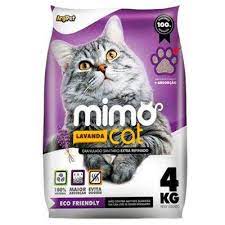 AREIA HIGIÊNICA MIMOCAT LAVANDA - 4KG