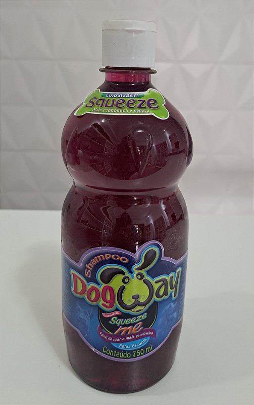 SHAMPOO PELOS ESCUROS PARA CÃES E GATOS 750ML - DOG WAY