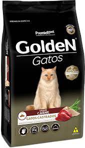 GOLDEN GATO ADULTO CASTRADO CARNE - 10KG