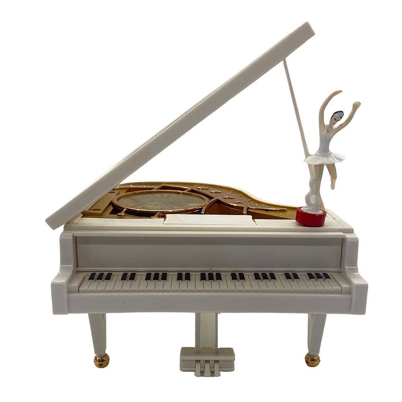 Caixa de música de piano, East To Operate Caixa de música de piano de  madeira elegante som claro para aniversário de Natal(Cor de madeira) :  : Brinquedos e Jogos