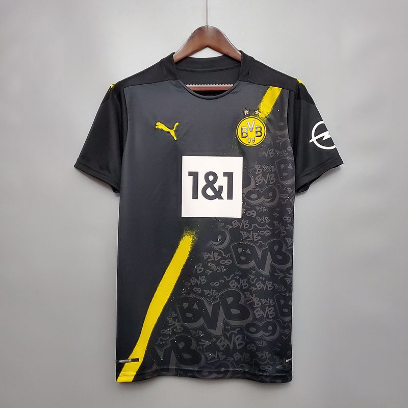 Camisa preta borussia 2021 Clearance