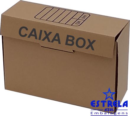 Caixa Box Med. 36x14x25cm - Ref.105 - Estrela Azul Embalagens