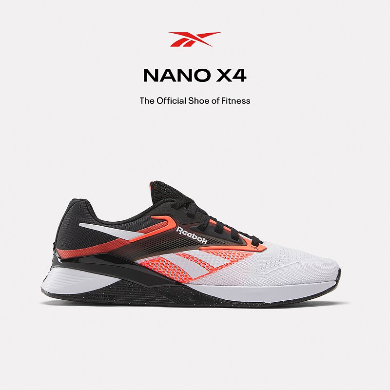 Tênis Reebok Nano X4 - Preto/Laranja - Aqui tem tudo para seu WOD