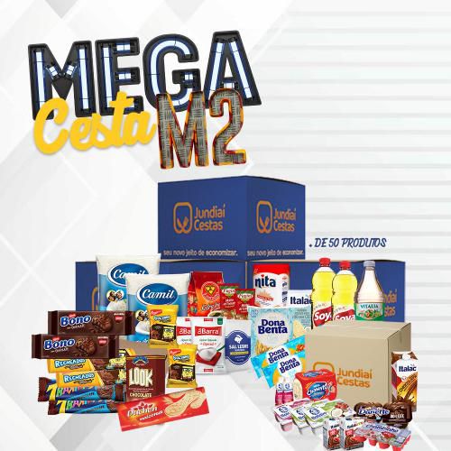 Mega Cesta M2 com kit Danone e kit Biscoito