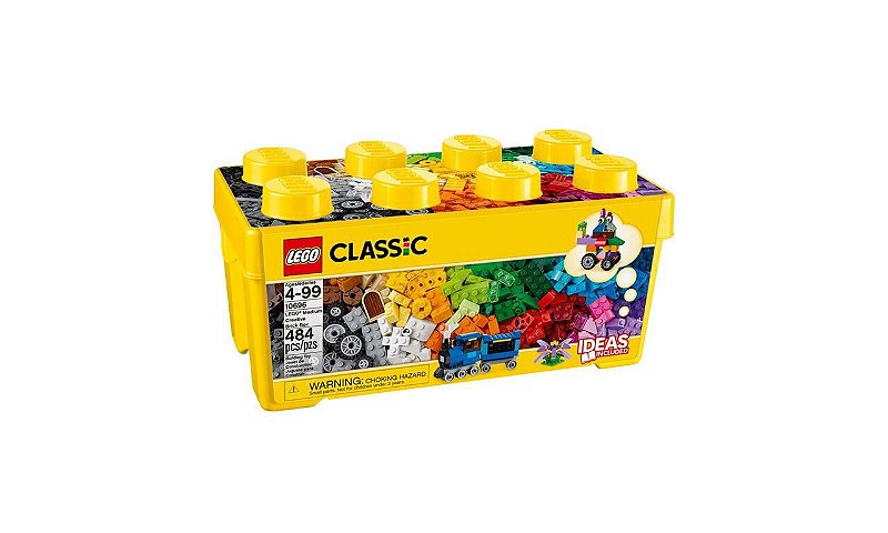 Lego Caixa Media De Peças Criativas 484 Peças 10696 - Kleber
