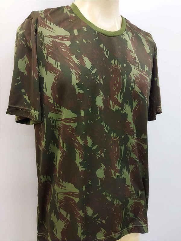 Camiseta Camuflada Dry Fit