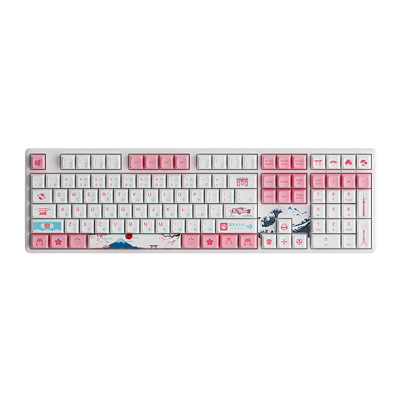 Teclado Mecanico Gamer Akko 5108S World Tour Tokyo, RGB, Switch