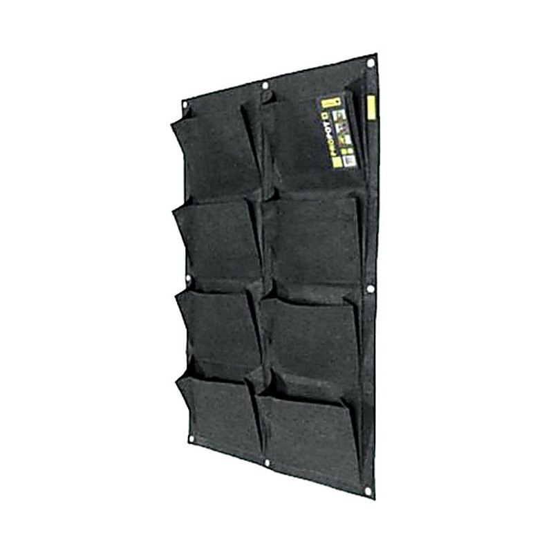 Vaso de Parede ProPot Wall 8 Bolsos Garden HighPro