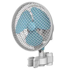 VENTILADOR OSCILANTE REGULÁVEL CLIP GRIP FAN 6" 2 VELOC