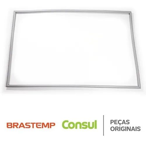 W10215334 - Gaxeta porta do freezer cinza Crb36/39 - Refrigeração