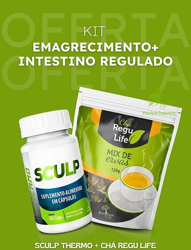 SCULP THERMO + CHÁ REGU LIFE