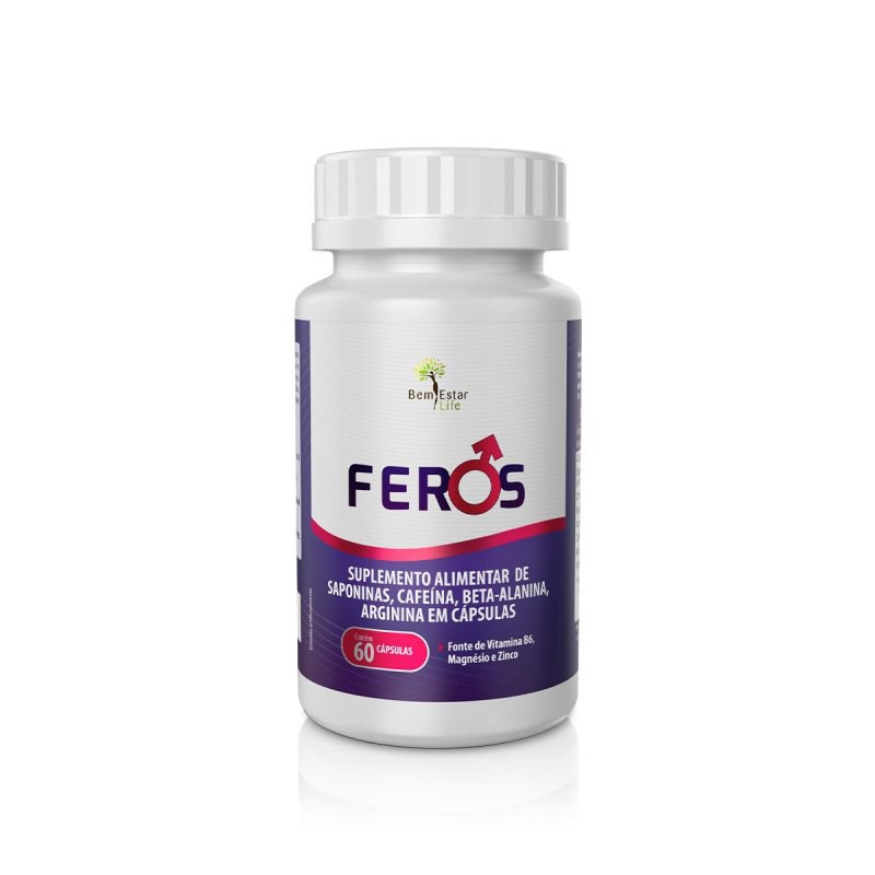 FEROS - COM FENO GREGO - 60 CAPSULAS