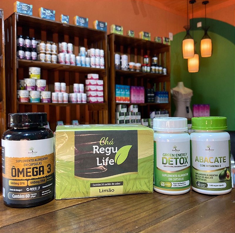 KIT COMPLETO DETOX 30 DIAS
