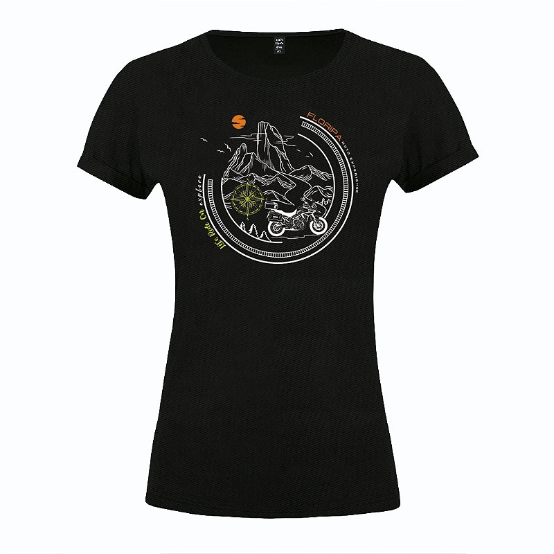 Blusa Feminina em Poliamida Outdoor FLORIPA Moto Experience